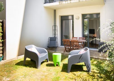 Terrasse ombragée